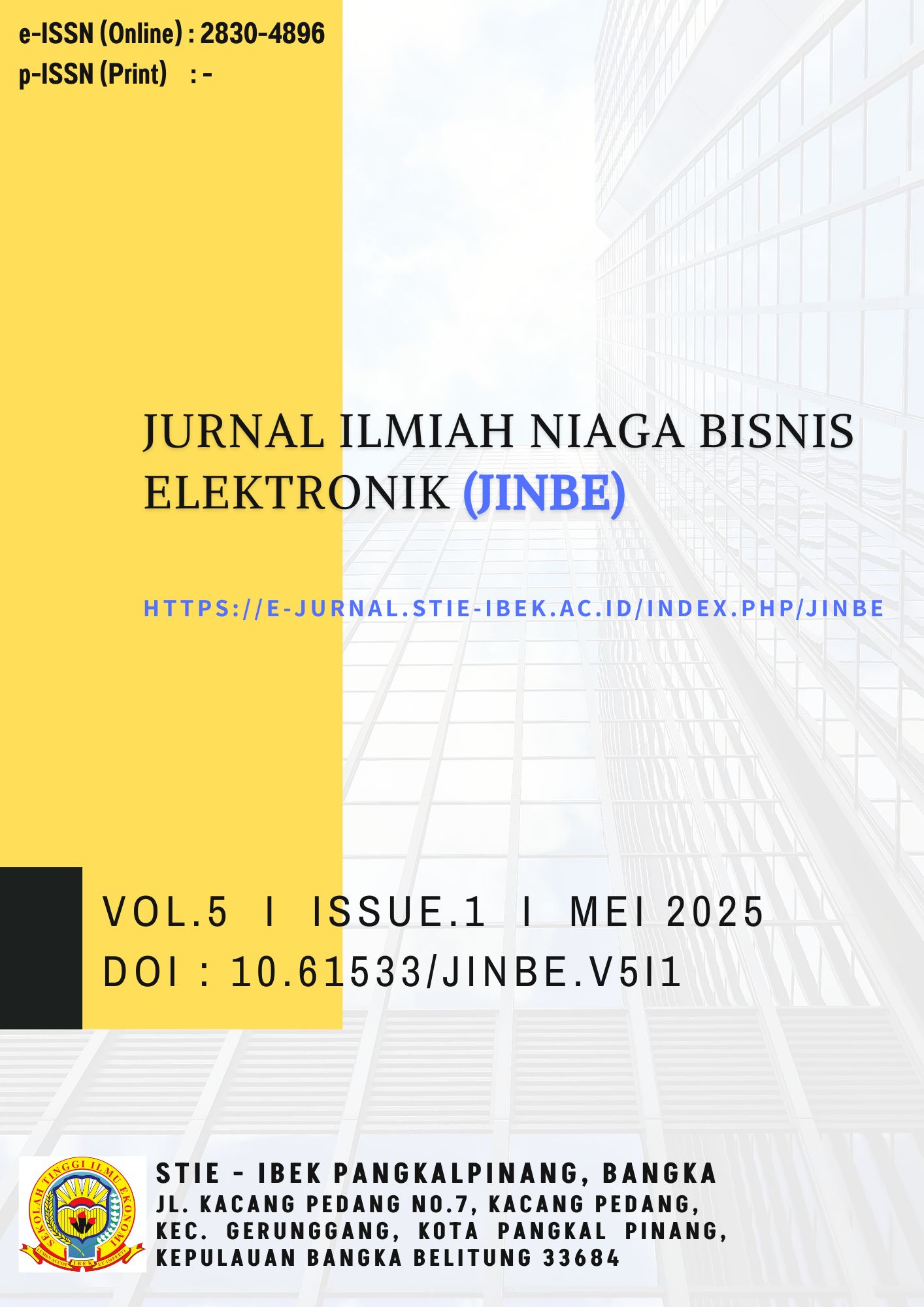 Lihat Vol 5 No 1 (2025): JURNAL ILMIAH NIAGA BISNIS ELEKTRONIK
